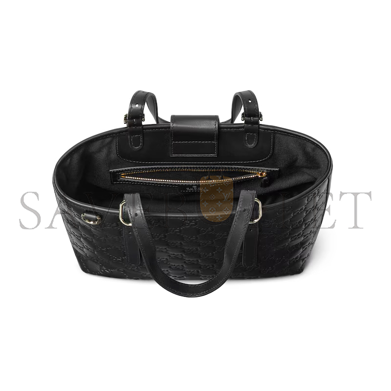 GUCCI GG EMBLEM MEDIUM TOTE BAG 847456 (25*20*10cm) GUCCI GG EMBLEM MEDIUM TOTE BAG 847456 (25*20*10cm)